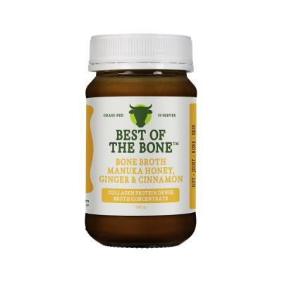Best of the Bone Bone Broth Beef Concentrate Manuka Honey, Ginger & Cinnamon 390g